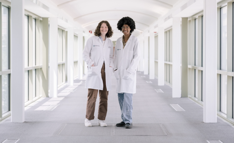 Jessie Goldberg and Dee Pegues