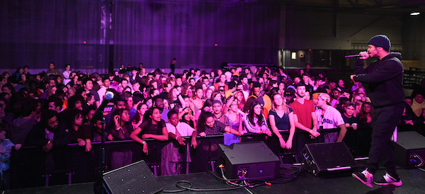 Students at a Solarity concert