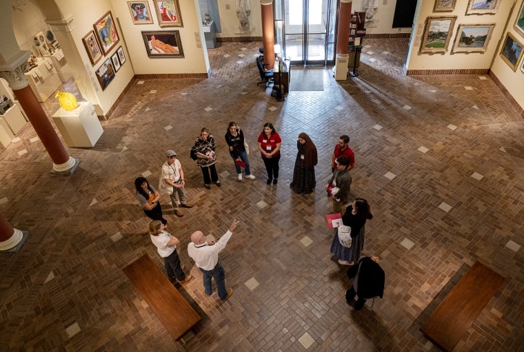 Allen Memorial Art Museum Tour. Photo by Mike Crupi.