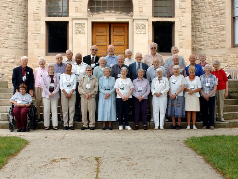 1946, 1947, 1948 class reunion photo