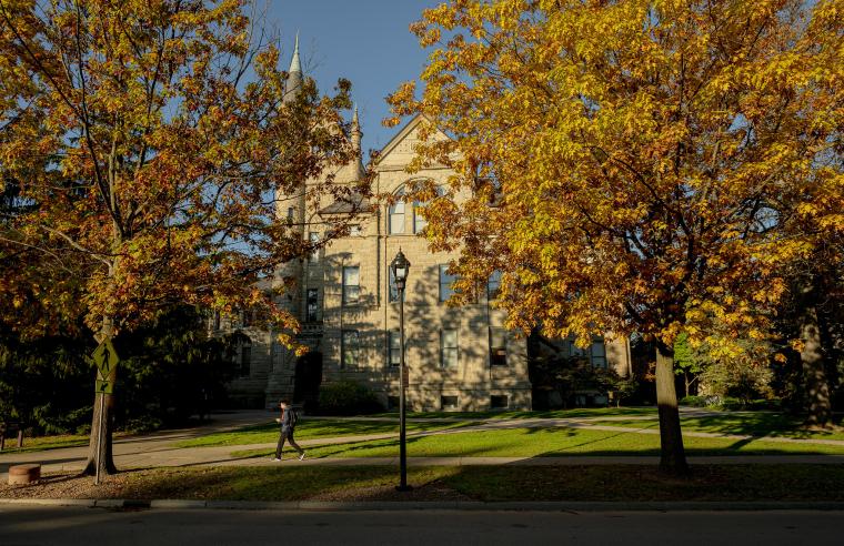 Fall view of campus