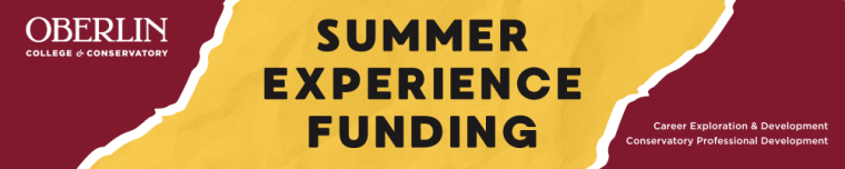 Summer Experience Funding
