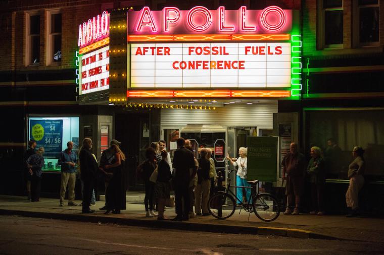 Apollo Theater presents "After Fossil Fuels Conference"