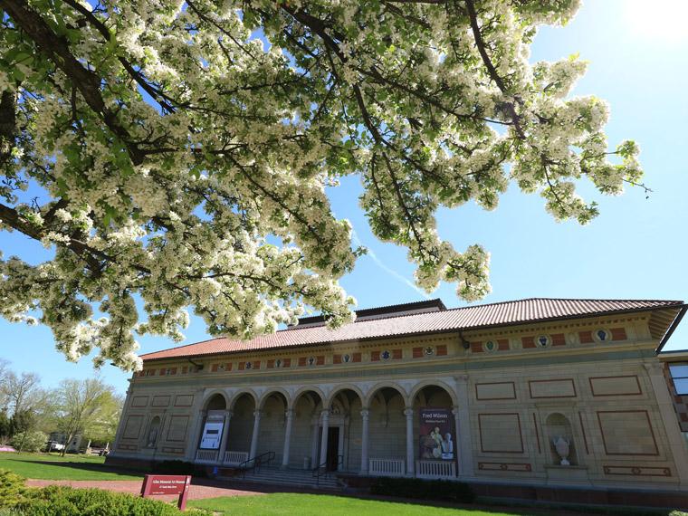 Allen Memorial Art Museum exterior.