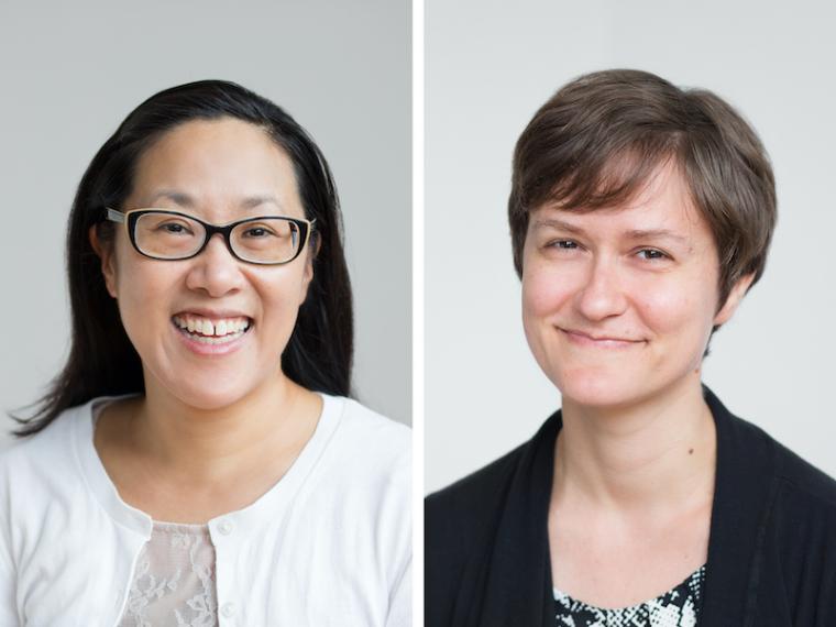 Aurie Hsu and Abby Aresty.