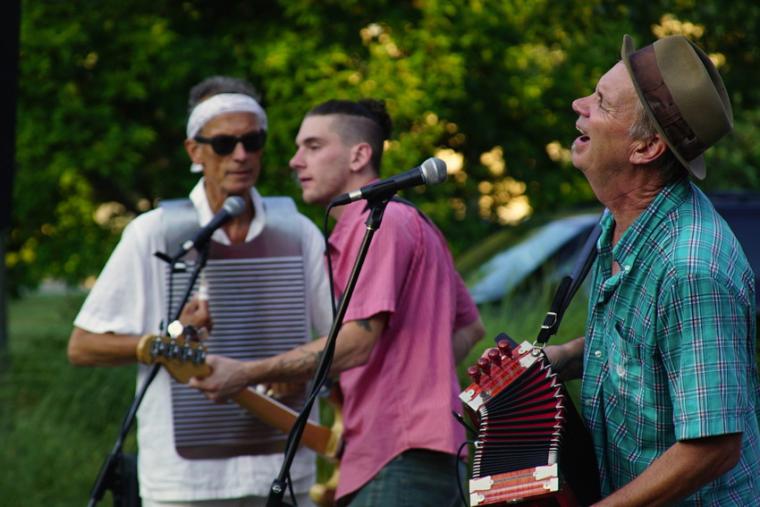 Cats on Holiday on stage