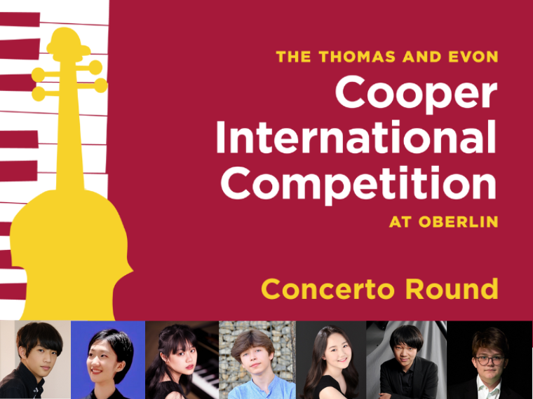 Cooper Competition graphic with seven small photos