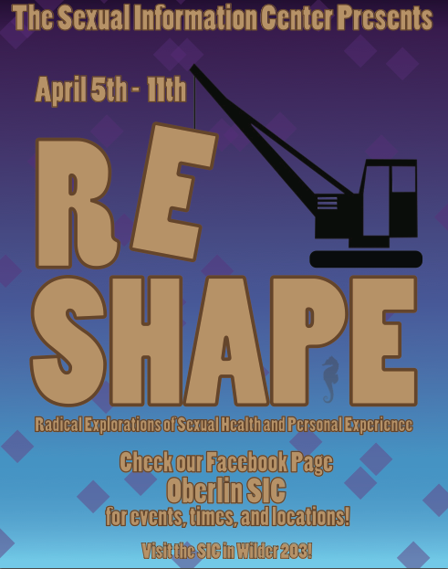The Sexual Information Center Presents Re-Shape (poster)