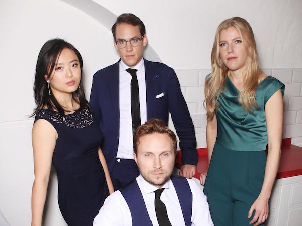 Members of the Doric String Quartet