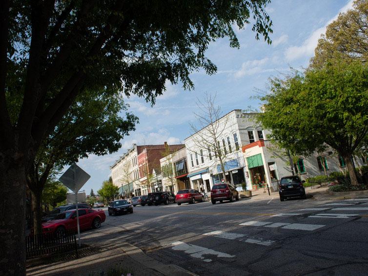 Downtown Oberlin, Ohio
