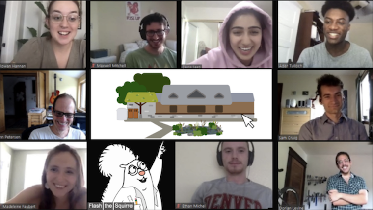 Screenshot of 10 people in Zoom meeting.