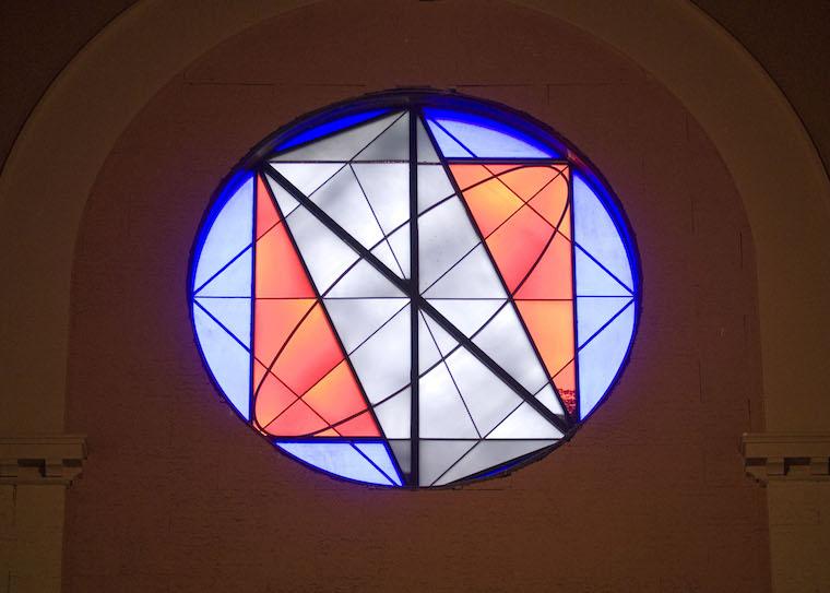Picture of stained glass window