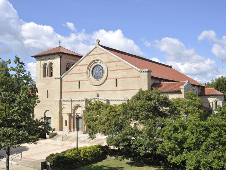 Exterior of Finney Chapel