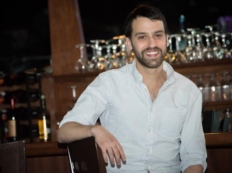 Former Oberlin double-degree student Gabe Pollack