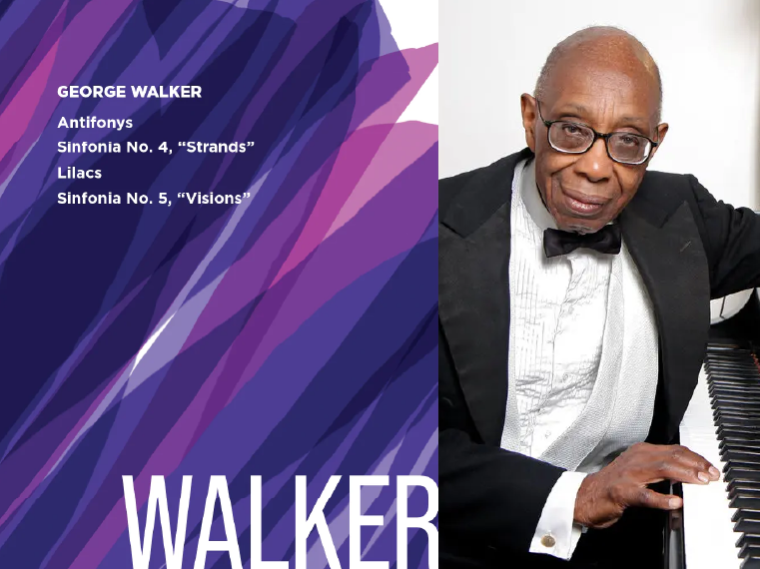 George Walker and the album cover