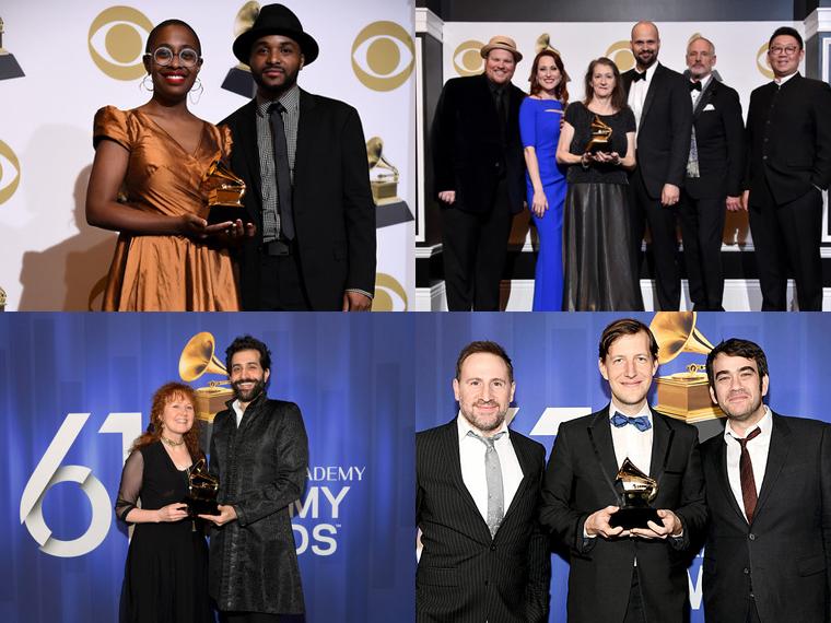 2018 Oberlin Grammy Award winners