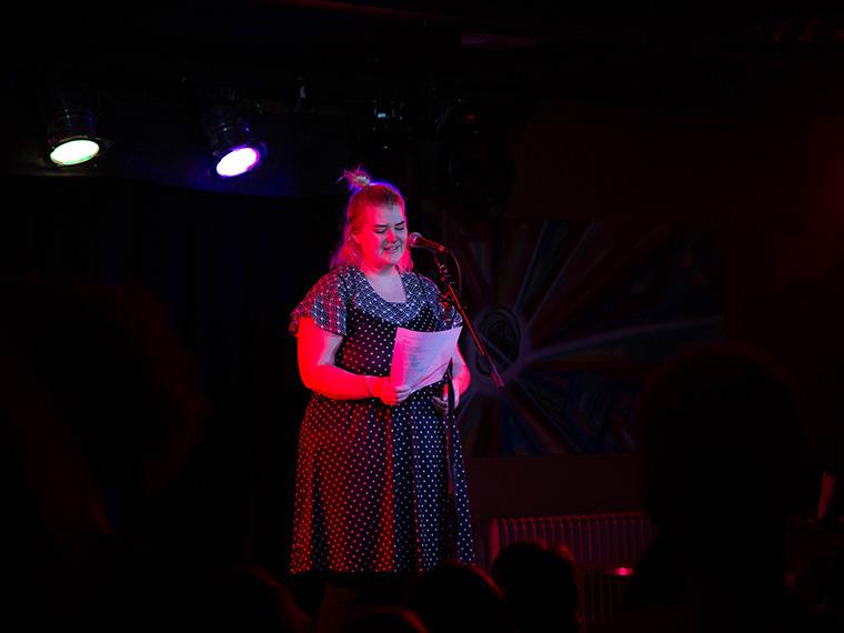 Hanne Williams-Baron ’19 at Love Slam 2019