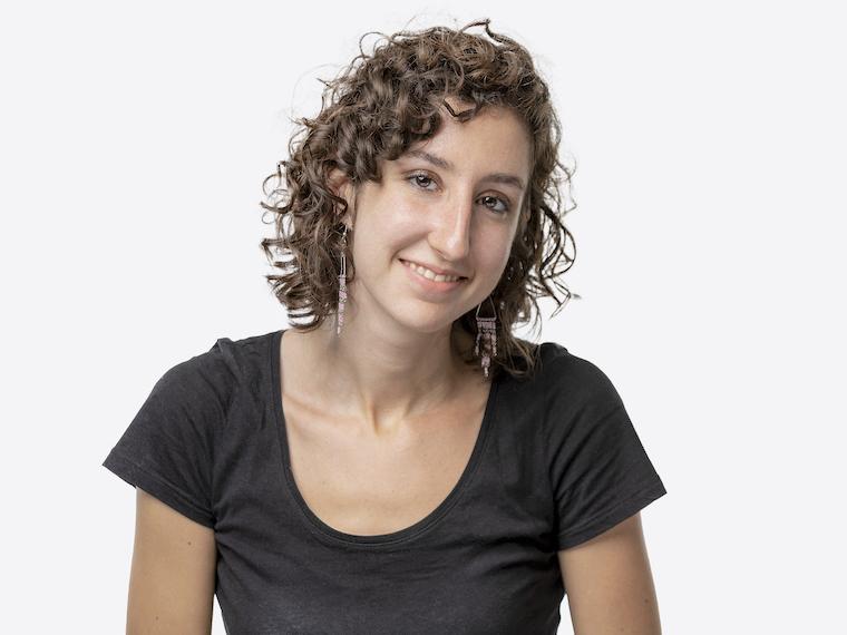 Head and shoulders portrait of Leila Miller