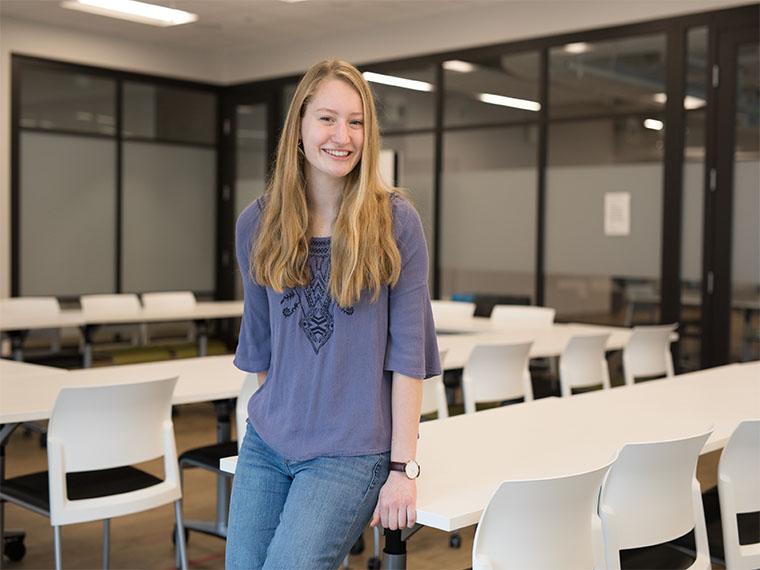 Kaitlyn Lucey '20 named Mount Vernon Fellow