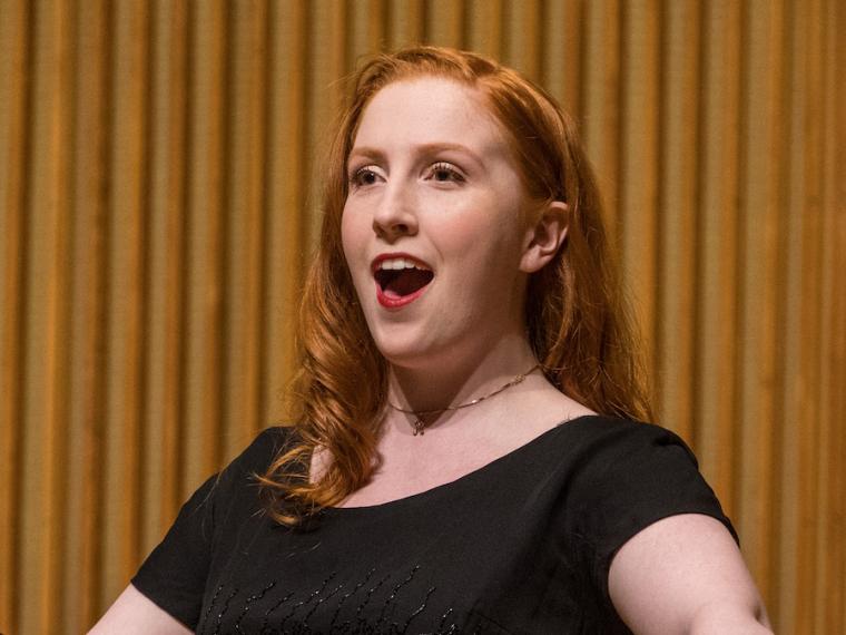 singer performing onstage