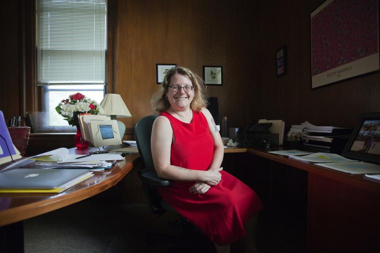 Meredith Raimondo in her office