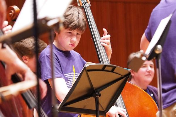 Student of the Hinton Institute performing