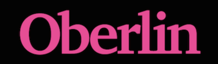 poster with the text "Oberlin"