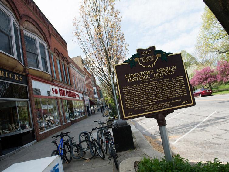 downtown oberlin ohio