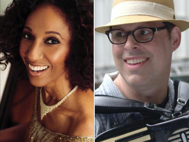 Victoria Theodore and Peter Flint.