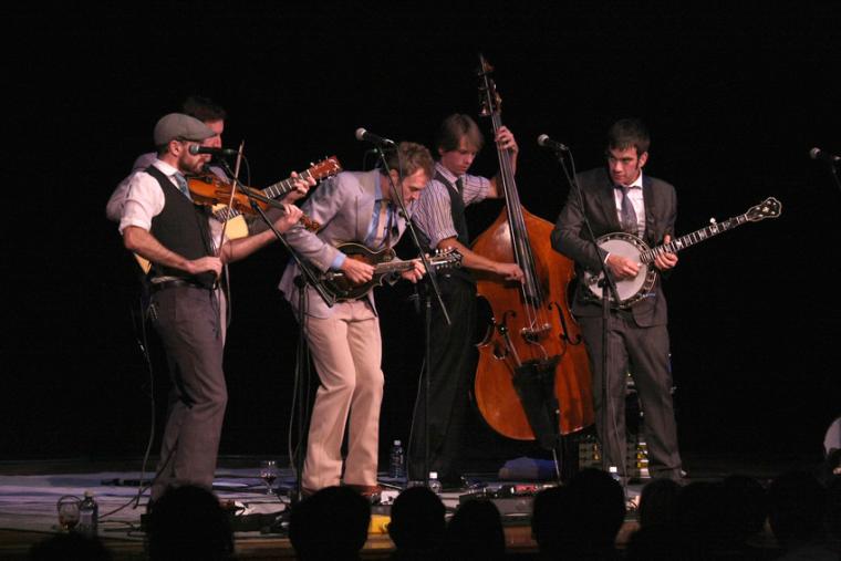 Punch Brothers performing 