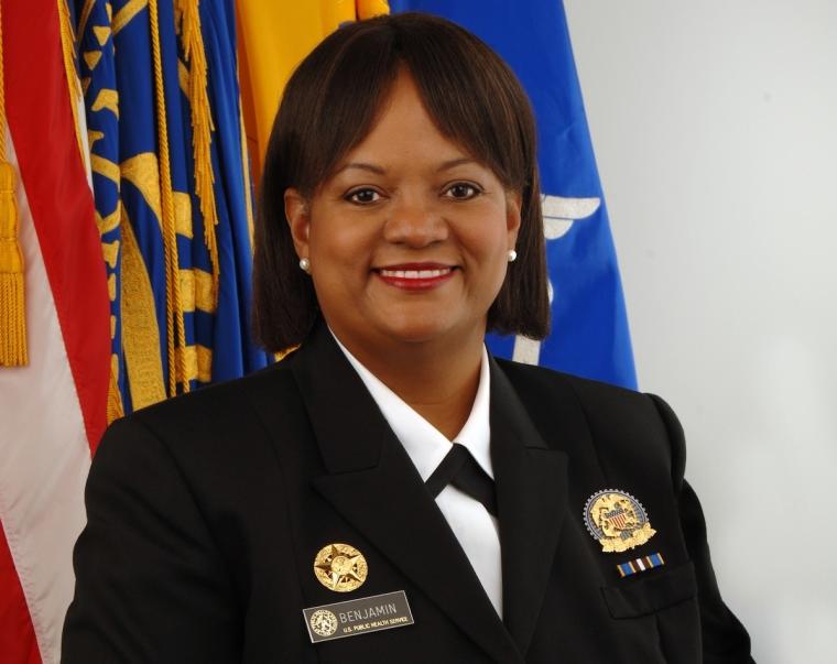Regina Benjamin in uniform