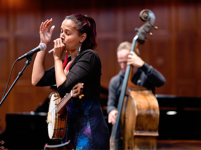 Giddens sings emotively.