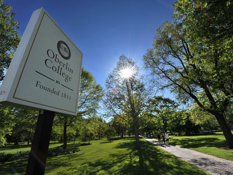 image of Oberlin College marker