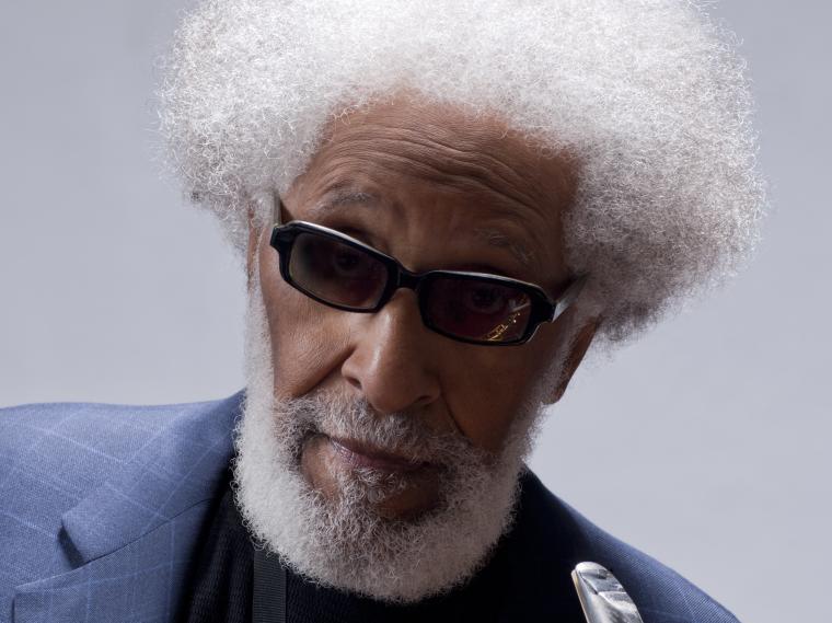portrait of musician Sonny Rollins