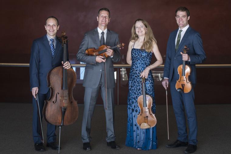 members of the St. Lawrence String Quartet