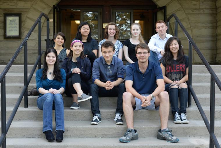 The editorial staff of The Synapse