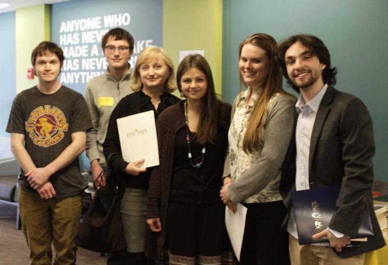 Four Oberlin recipients of Olympiada awards