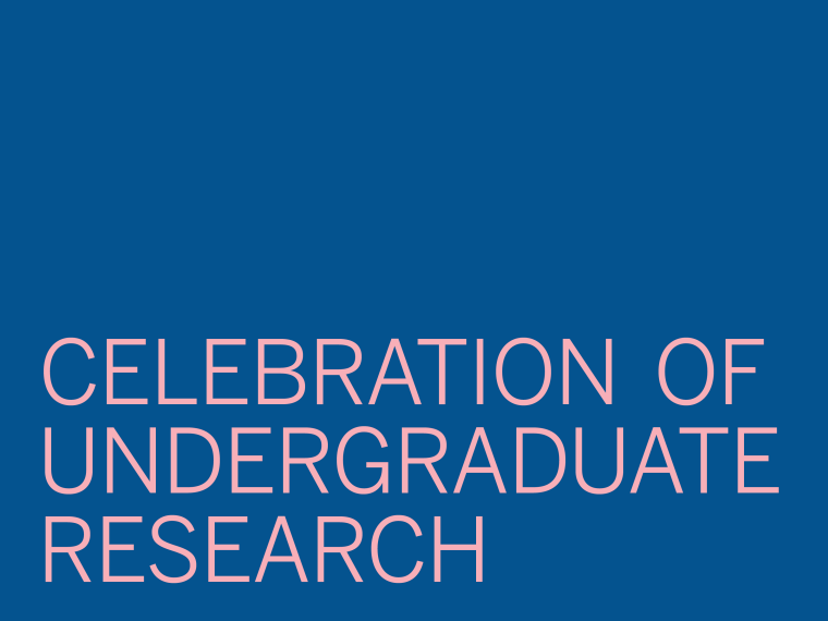 Celebration of Undergraduate Research Graphic text