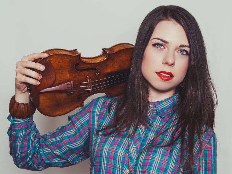 Violinist Tessa Lark