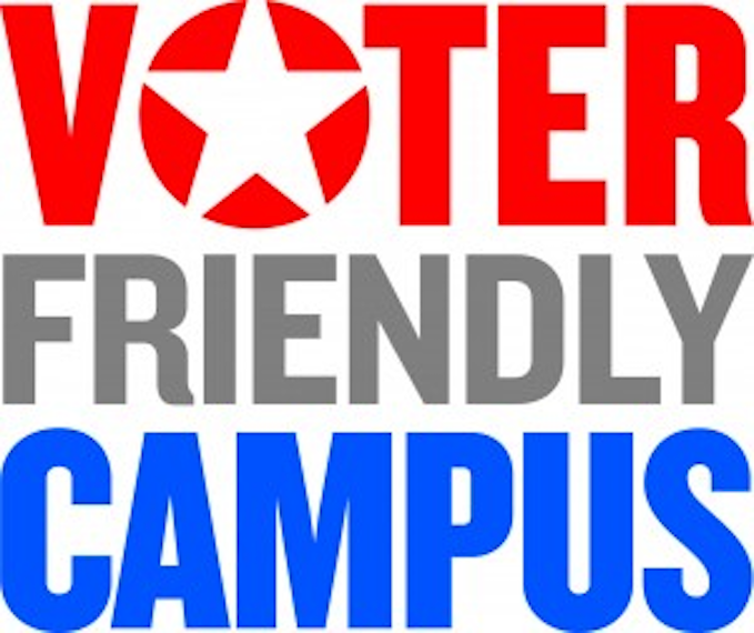 Voter Friendly Campus text logo