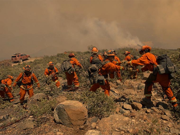 Film still from Fireboys documentary.