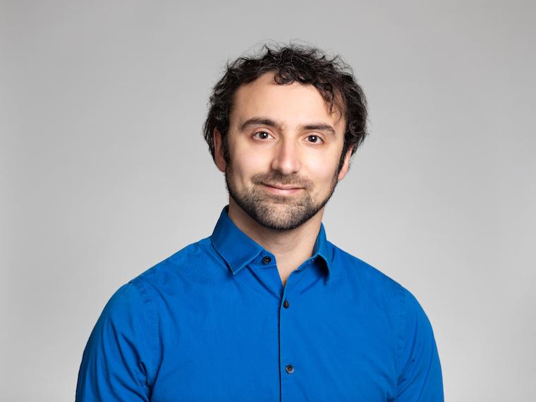 A portrait of a young man.