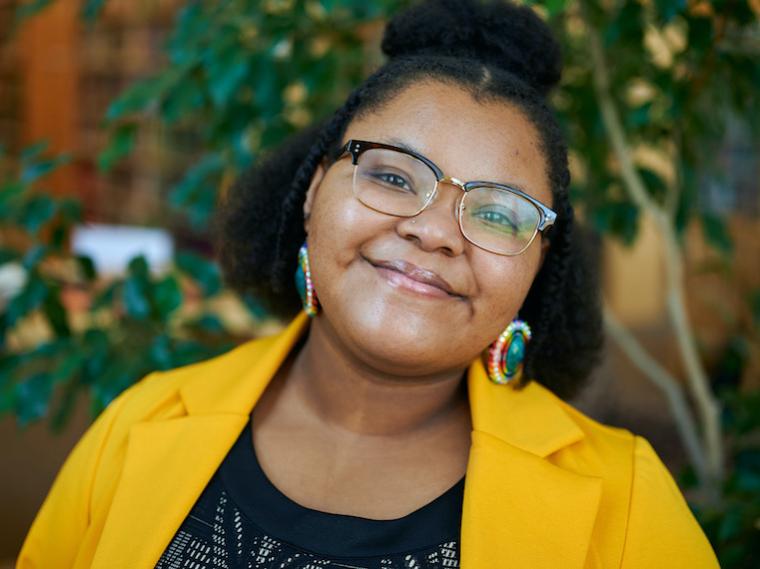 A portrait of a young student.