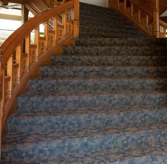 Oak staircase