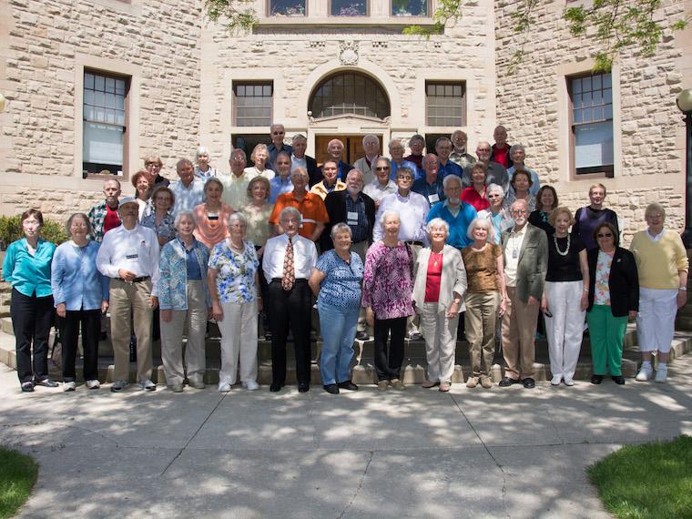 Photo of Class of 1958 at CRW 2014