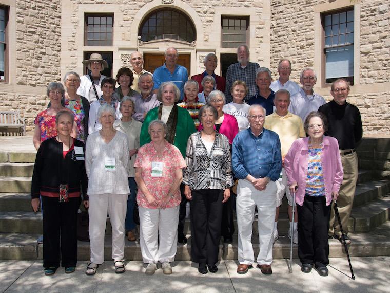 Photo of Class of 1960 at CRW 2014