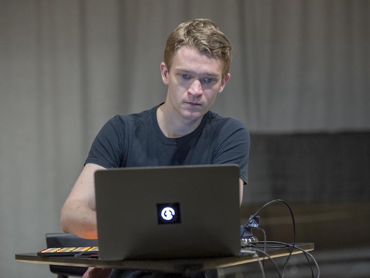 electroacoustic artist and visiting TIMARA faculty member Eli Stine '14