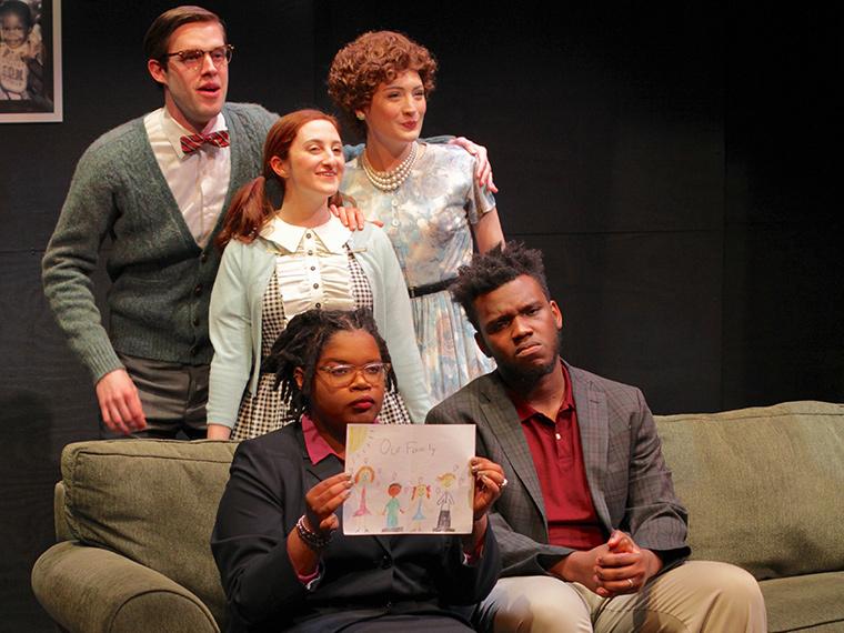Production photo of What We Look Like, written by B.J. Tindal, Directed by Caroline Jackson Smith, Irene & Alan Wurtzel, Feb 7-10, 2019