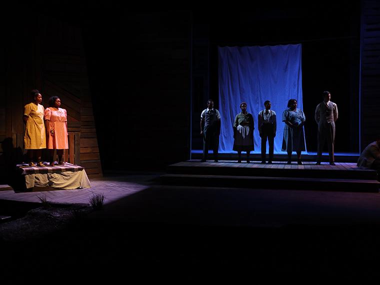 The company of The Bluest Eye, adaptation by Lydia Diamond, based on the book by Toni Morrison, Directed by Justin Emeka, Nov 30-Dec 3, 2017